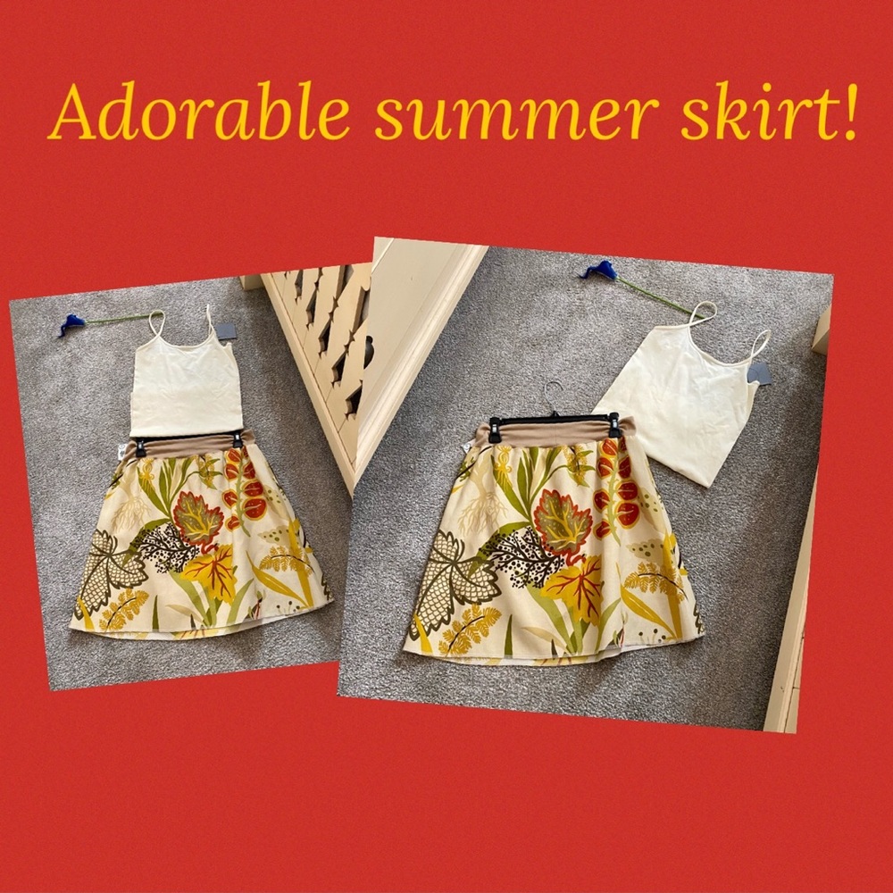 A simply adorable summer skirt!
